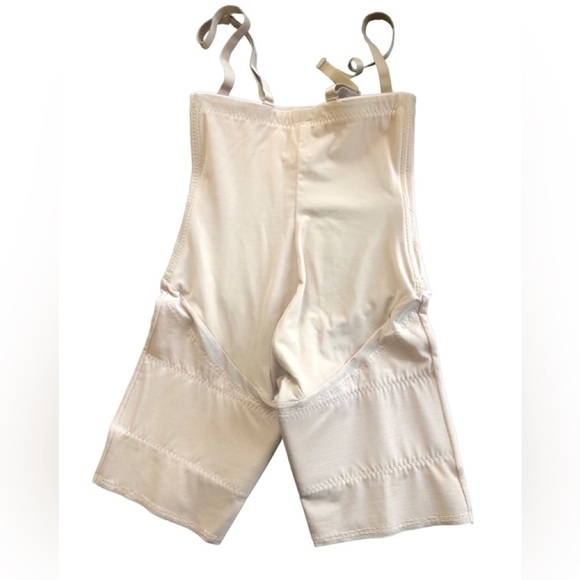 HoneyLove SculptWear High Waist Thigh Tummy Shaper Sz. M Boning Max Support Sand - Picture 2 of 8